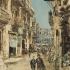 Rudolf von Alt, Straße in Palermo, 1867 © Privatbesitz