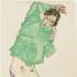 Egon Schiele, »Vor dem Spiegel«, 1913 © Leopold Museum, Wien, Inv. 1435