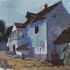 Josef Dobrowsky, Blaues Haus in St. Margarethen, um 1935 Blue House in St. Margarethen © Leopold Museum, Wien, Inv. 3901 VBK, Wien 2010