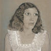 LUCIAN FREUD, GIRL IN A WHITE DRESS, 1947 © Courtesy Heidi Horten Collection © Lucian Freud Archive