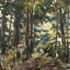 LOVIS CORINTH, Sun in a Beech Forest, 1917 © Würth Collection Photo: Archives Museum Würth