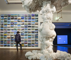 Einblick in die Ausstellung "Wolken" © Bildit Einblick in die Ausstellung "Wolken" © Bildit