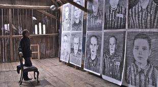 Manfred Bockelmann, Manfred Bockelmann im Atelier, 2010 © Manfred Bockelmann