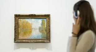 Einblick in die Ausstellung "Wolken" © Bildit