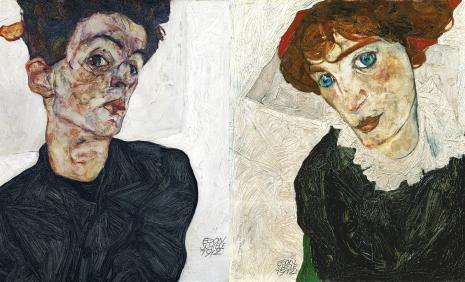 Egon und Wally © Leopold Museum, Wien