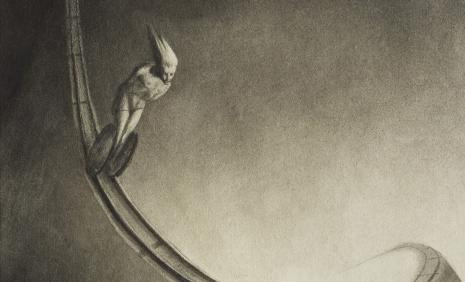 Alfred Kubin, Der Mensch, 1902 © Leopold Museum, Wien, Inv. 910