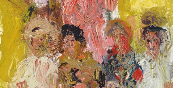 Richard Gerstl, Gruppenbild mit Schönberg, 1908 © Kunsthaus Zug, Stiftung Sammlung Kamm | Kamm Collection Foundation, Foto | Photo: Kunsthaus Zug/Alfred Frommenwiler