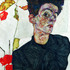 Egon Schiele, Selbstporträt mit Lampionfrüchten, 1912 © Leopold Museum, Inv. 453