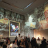 Projektion im Leopold Museum © Lichttapete