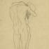 GUSTAV KLIMT, Sich umarmendes Paar (Studie zum »Beethovenfries«), 1902 © Leopold Museum, Wien, Inv. 1310