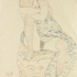 GUSTAV KLIMT, Sitzende mit gerafftem Rock, 1910 © Leopold Museum, Wien, Inv. 1290