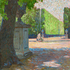 Carl Moll, In Schönbrunn, um 1910/11 © Leopold Museum, Wien, Inv.Nr. 627