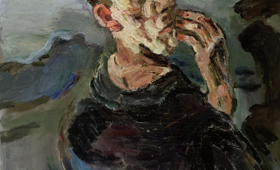 Oskar Kokoschka, Selbstbildnis, eine Hand ans Gesicht gelegt, 1918/19, Leopold Museum, Wien, Inv. 623 © Fondation Oskar Kokoschka/Bildrecht Wien, 2021