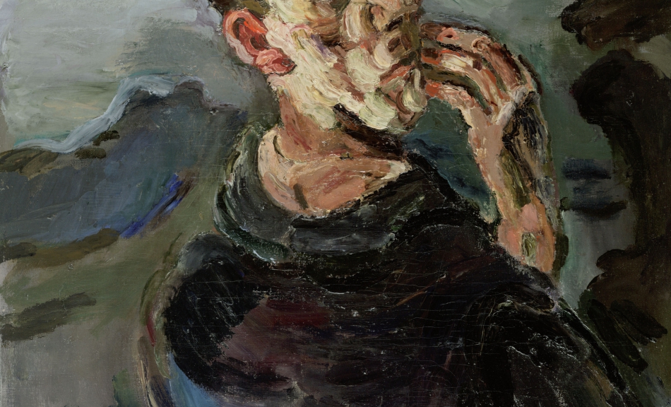 Oskar Kokoschka, Self-Portrait, One Hand Touching the Face, 1918/19 © Fondation Oskar Kokoschka/Bildrecht Wien, 2021