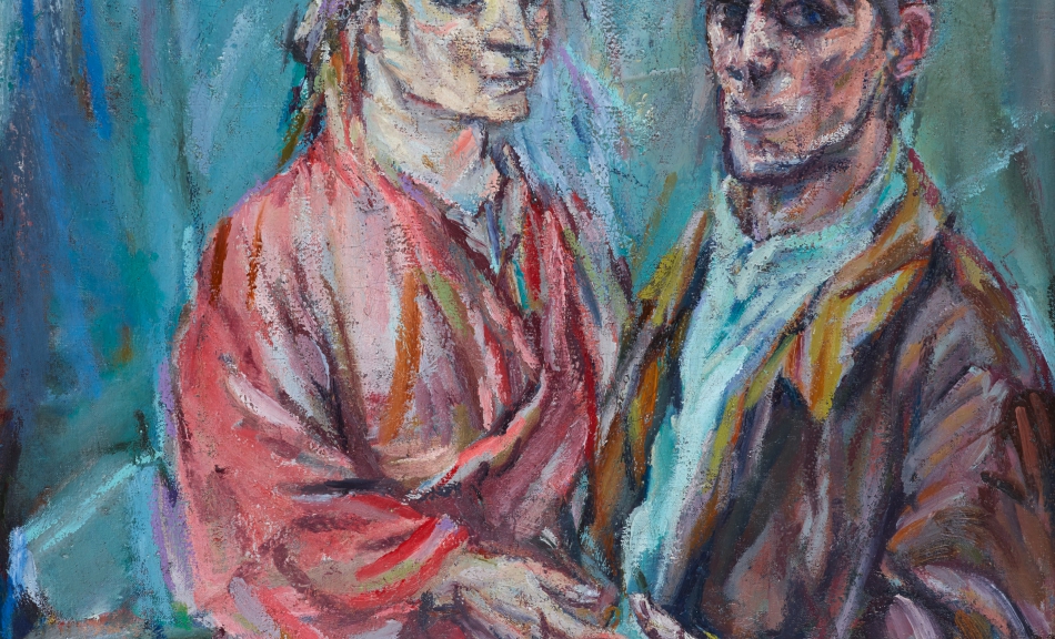 Doppelbildnis Oskar Kokoschka und Alma Mahler, 1912/13 © Museum Folkwang, Essen Foto: Museum Folkwang, Essen/Artothek © Fondation Oskar Kokoschka/Bildrecht Wien, 2019