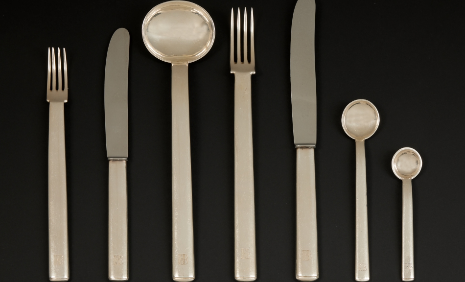 Josef Hoffmann, Seven-part cutlery set, c. 1906 © Private Collection, Photo: Leopold Museum, Vienna/Manfred Thumberger