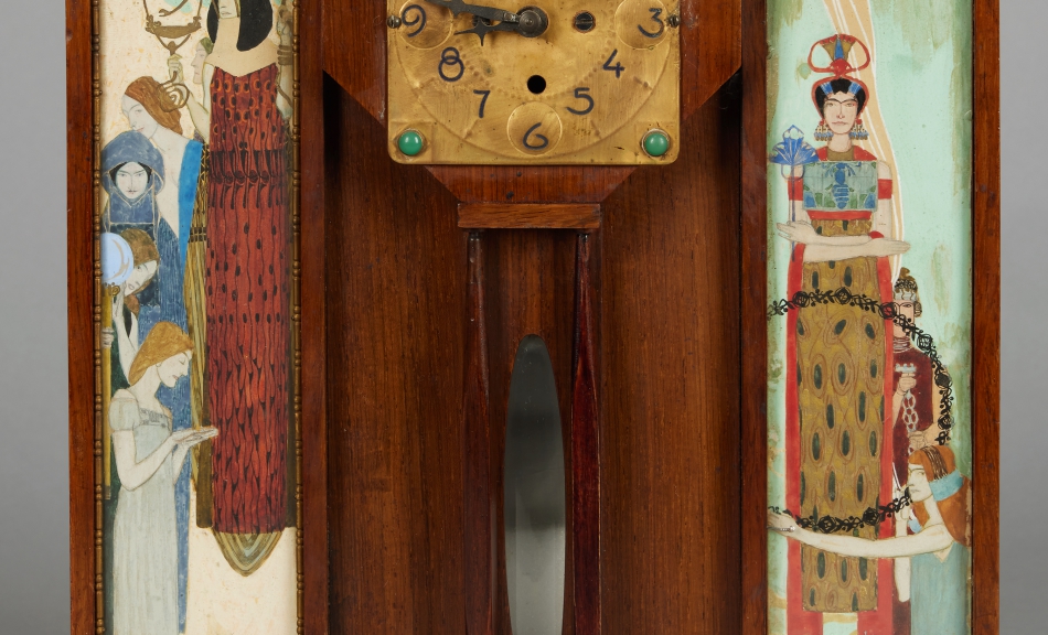 Otto Prutscher, Mantelpiece clock, 1905 © Private Collection, Photo: Leopold Museum, Vienna/Manfred Thumberger