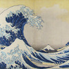 Katsushika Hokusai, Unter der Welle bei Kanagawa, aus der Serie: 36 Ansichten des Berges Fuji, um 1830 © Sammlung Leopold II