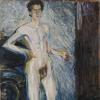 Richard Gerstl, Selbstakt mit Palette, 1908 © Leopold Museum, Wien, Inv. 651