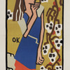 OSKAR KOKOSCHKA, Plakat zur Kunstschau 1908, 1908 © Fondation Oskar Kokoschka/VBK, Wien 2012