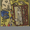 OSKAR KOKOSCHKA, Flötenspieler und Mädchen. Entwurf zu einer nicht ausgeführten Postkarte der Wiener Werkstätte, 1908 © Ernst Ploil, Wien, Fondation Oskar Kokoschka/VBK, Wien 2012