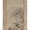 Kanō Tanyū, Der chinesische Hofbeamte und Literat Han Yu, auf seinem Weg in die Verbannung vom Hof (Kan Taishi) © Sammlung Genzõ Hattori