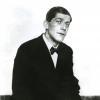 Oskar Kokoschka, Porträtaufnahme, Dresden 1919, Fotograf: Hugo Erfurth © Universität für angewandte Kunst Wien, Oskar Kokoschka-Zentrum © VBK, Wien 2013