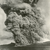 Antoine Lacroix, Vulkanische Dampfwolke der Montagne Pelée bei Eruption, 16.12.1902 © Leihgaben Technisches Museum Wien