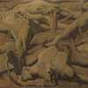 Albin Egger-Lienz, Finale, 1918 © Sammlung Leopold II