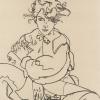 Egon Schiele, Sitting Girl with Thighs Spread, 1918 © Leopold Museum, Vienna, Inv. 3241