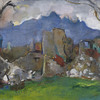 ANTON KOLIG, Landscape with Ruins, c. 1917 © Private collection / Bildrecht, Vienna 2014