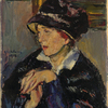 ANTON FAISTAUER, Woman with a Dark Hat, 1917 © Leopold Museum, Vienna, Inv. 112