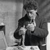 Ernst Scheidegger, Alberto Giacometti molding, Winter 1948/49 © Stiftung Ernst Scheidegger Archiv