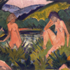 Otto Mueller, Mädchen am Wasser, um 1926 © Courtesy of Osthaus Museum Hagen & Institut für Kulturaustausch, Tübingen