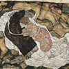 Egon Schiele, Death and Maiden (Mann and Girl), 1915 © Belvedere, Vienna, Photo:  Belvedere, Vienna