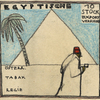 Bertold Löffler, Packungsentwurf (Nr. 3) Egyptische, 1928 © JTI Collection Vienna