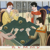 Gabi Lagus Möschl, Rummy, Entwurf für ein Deckelinnenbild, 1928 © JTI Collection Vienna