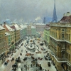 THEODOR VON HÖRMANN, The »Neuer Markt« in Vienna | 1895 © Private collection
