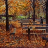 THEODOR VON HÖRMANN, Beer Garden in Dachau | c. 1892 © Museum im Ballhaus Imst