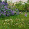 THEODOR VON HÖRMANN, Blooming Garden in Znojmo | c. 1893 © Leopold, Private Collection