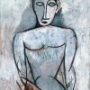 Pablo Picasso, Frau mit gefalteten Händen, 1907, Prêt du Musée national Picasso-Paris Foto: RMN-Grand Palais (Musée Picasso, Paris)/René-Gabriel Ojéda © Succession Picasso/Bildrecht, Wien, 2016