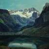 Ferdinand Georg Waldmüller, Dachstein mit Gosausee, 1834 © Leopold Museum Vienna