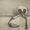 ALFRED KUBIN, The Moment of Birth (From the “Weber”-Portfolio, Plate 2/15) | 1901/1902 © Leopold Privatsammlung | Leopold, Private Collection © Eberhard Spangenberg/Bildrecht, Wien, 2016