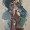 ANTON KOLIG, „Entschwebender“. Detailstudie zum Entwurf für ein Wandbild im Wiener Krematorium (unausgeführte Variante) | 1924 © Leopold Museum, Wien | Leopold Museum, Vienna © Bildrecht, Wien, 2016