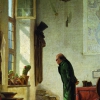 Carl Spitzweg, The Cactus Enthusiast, 1850 © Museum Georg Schäfer, Schweinfurt Foto | Photo: Museum Georg Schäfer, Schweinfurt