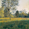 FERDINAND HODLER, The Golden Meadow | c. 1890 © Kunstmuseum Winterthur, Stiftung Oskar Reinhart, Photo: SIK-ISEA, Zürich/Philipp Hitz