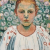 FERDINAND HODLER, Bildnis Käthe von Bach (Im Garten) | 1904 © Privatbesitz (Schweiz), Foto: SIK-ISEA, Zürich