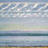 FERDINAND HODLER, Lake Geneva with Jura (Landscape with rhythmic shapes) | c. 1908 © Aargauer Kunsthaus Aarau/Legacy Kurt Lindt, Photo: Aargauer Kunsthaus, Aarau/Jörg Müller, Aarau