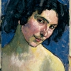 FERDINAND HODLER, Portrait of Giulia (Italian woman) | c. 1910 © Kunstmuseum Basel, bequest Max Geldner, Basel, 1958, Photo: Kunstmuseum Basel/Martin P. Bühler