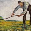 FERDINAND HODLER, The Reaper | c. 1910 © Christoph Blocher Collection, Photo: SIK-ISEA, Zürich